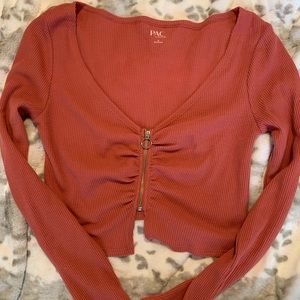 PacSun Pink/Coral Long Sleeve